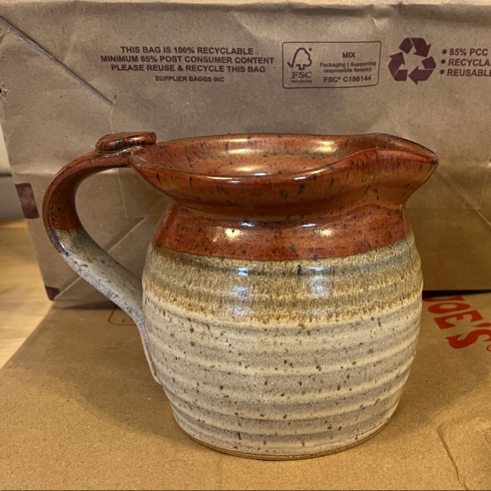 Rustic Ceramic Pitcher
